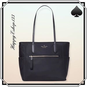 ♠️ kate spade ♠️ Chelsea Large Nylon Tote Bag, Black